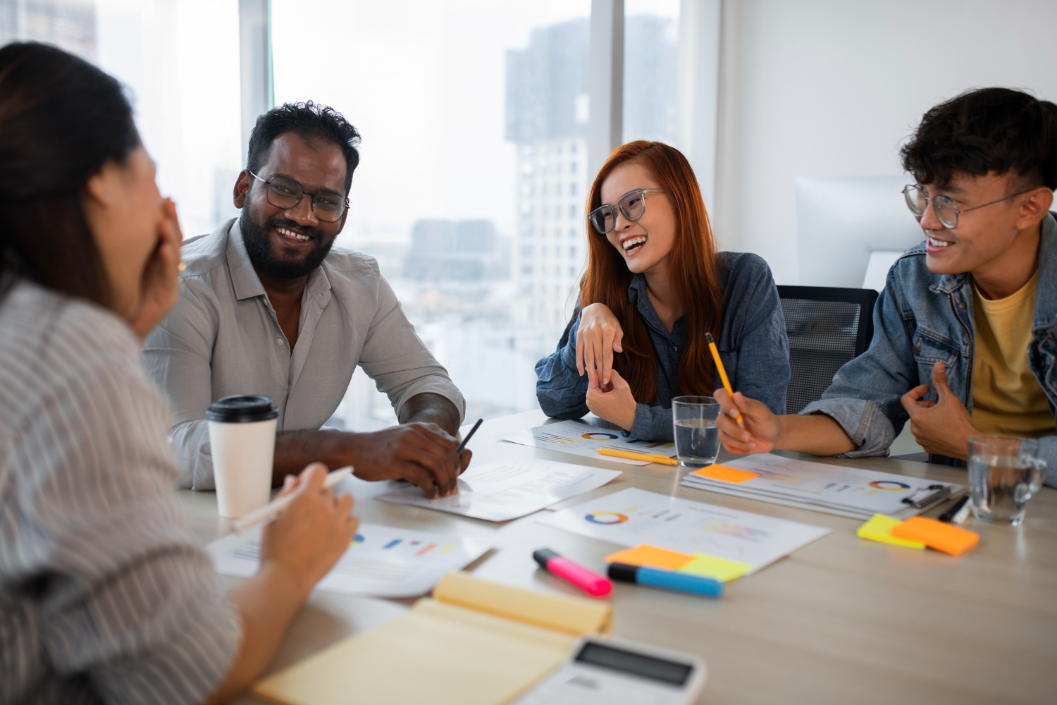 Educators collaborating to improve teaching and learning outcomes